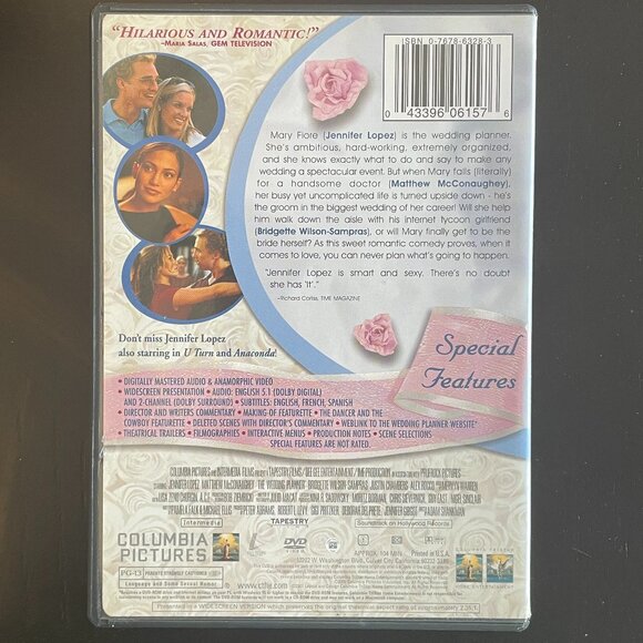 The Wedding Planner DVD (2001) PG-13 - Picture 2 of 4